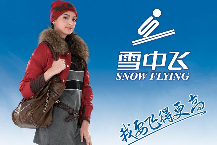 雪中飛羽絨服加盟